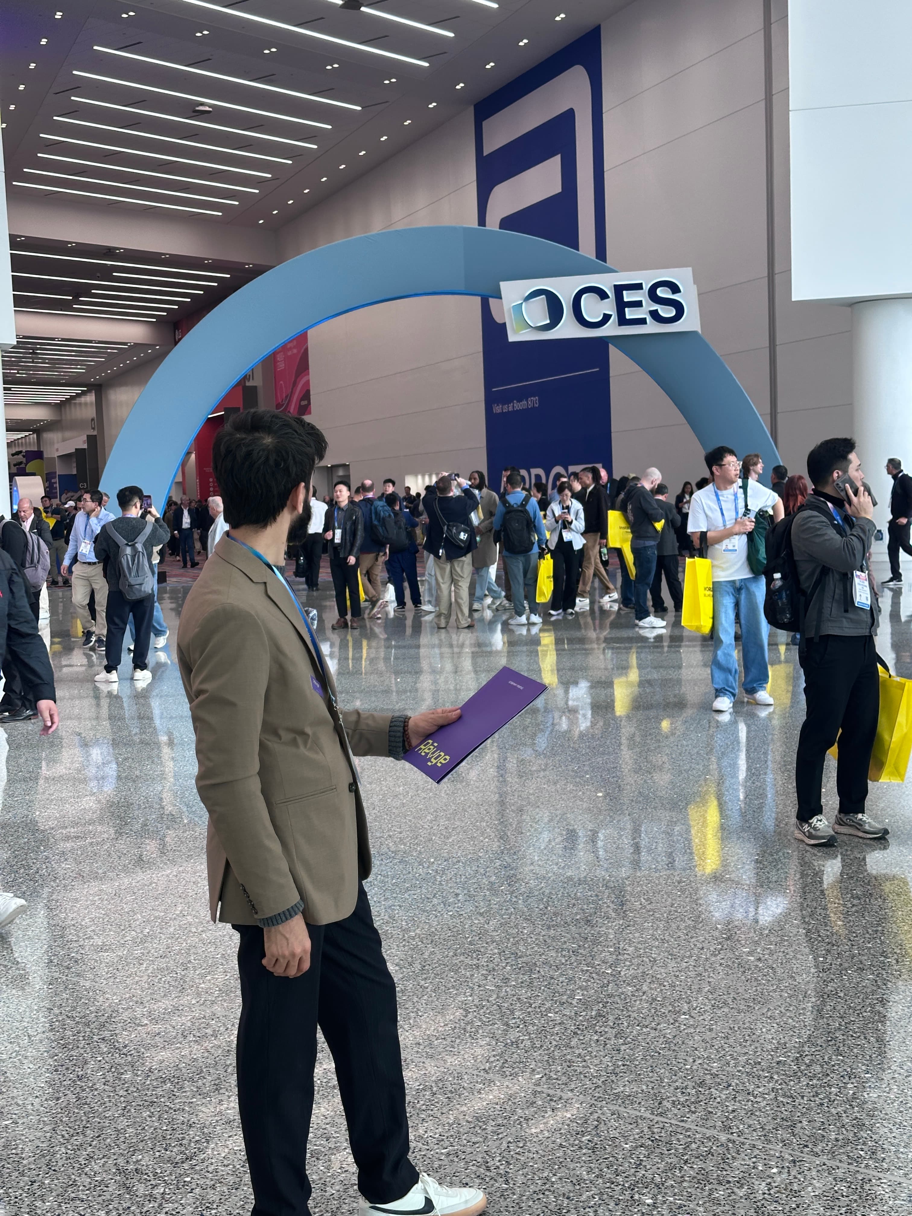 Darvan Shvan at CES Las Vegas Convention Center